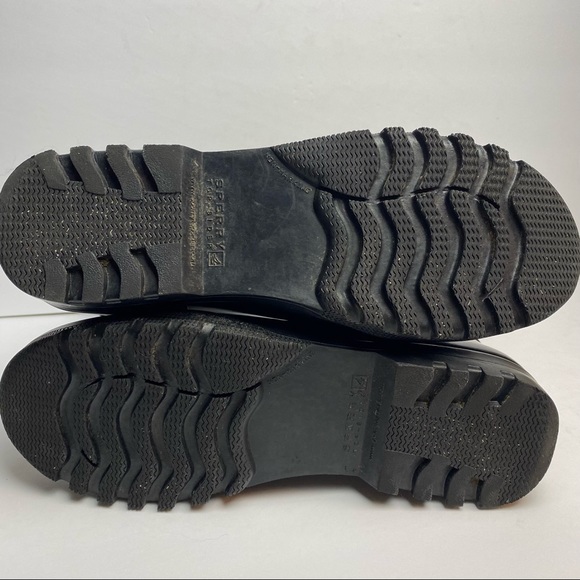Sperry Black Mid Calf Rain Boots - Picture 6 of 6